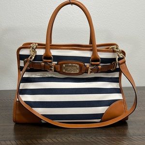 Michael Kors Hamilton canvas tote